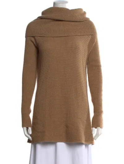 Pre-owned Vince Turtleneck Sweater In Neutral