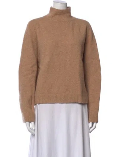 Pre-owned Vince Turtleneck Sweater In Neutral