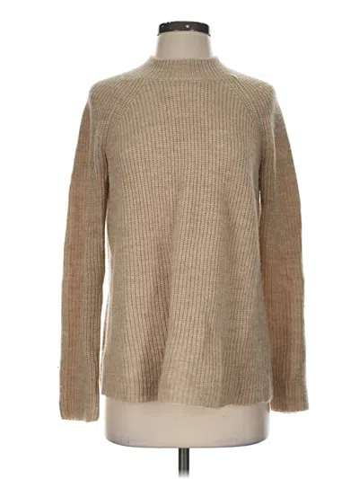 Pre-owned Vince Turtleneck Sweater In Tan