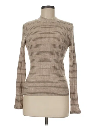 Pre-owned Vince Turtleneck Sweater In Tan