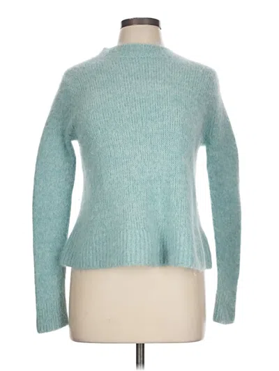 Pre-owned Vince Turtleneck Sweater In Teal