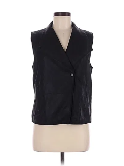 Pre-owned Vince Tuxedo Vest In Black
