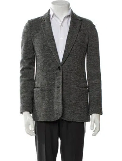 Pre-owned Vince Tweed Pattern Blazer In Multi