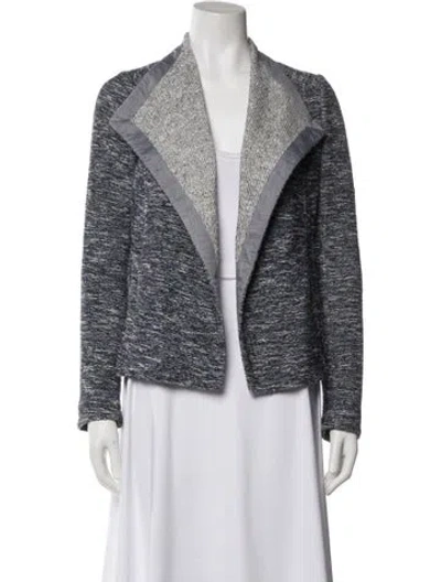 Pre-owned Vince Tweed Pattern Blazer In Multi