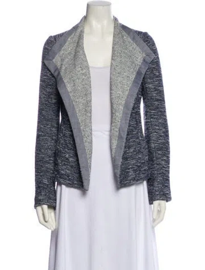 Pre-owned Vince Tweed Pattern Evening Jacket In Multi