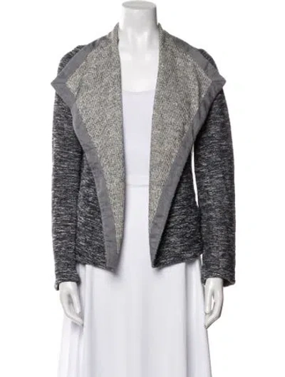 Pre-owned Vince Tweed Pattern Jacket In Multi