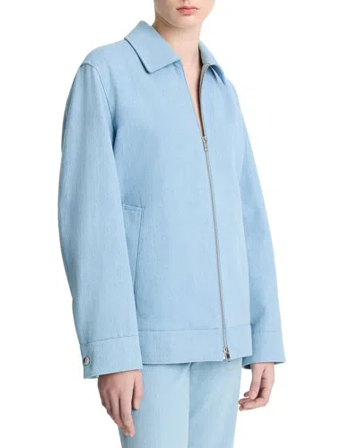 Vince Denim Jacket In Blue