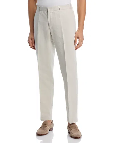 Vince Twill Trousers In Neutral