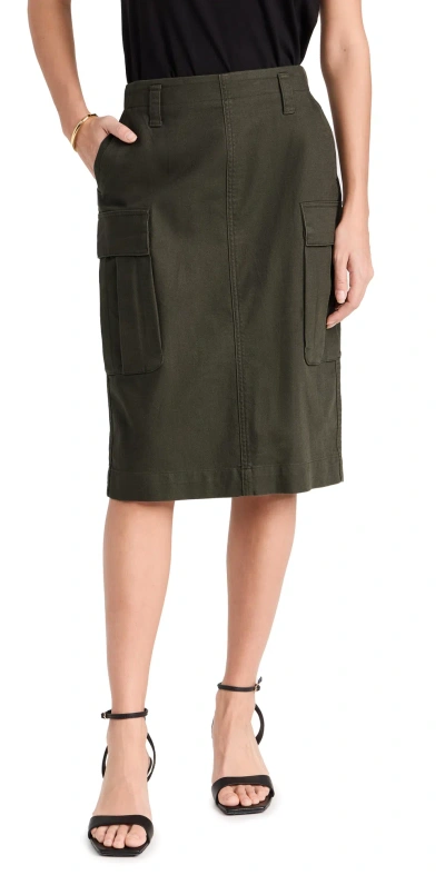 Vince Utility Cargo Skirt Night Pine