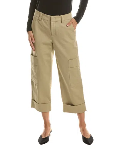 Vince Utility Crop Pant In Brown