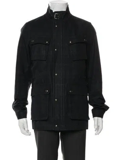 Pre-owned Vince Utility Jacket In Black