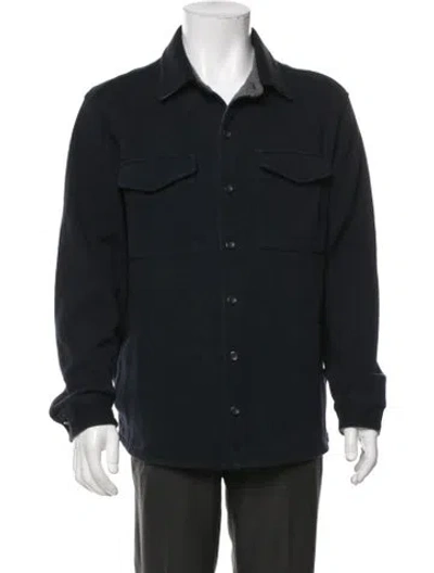 Pre-owned Vince Utility Jacket In Black