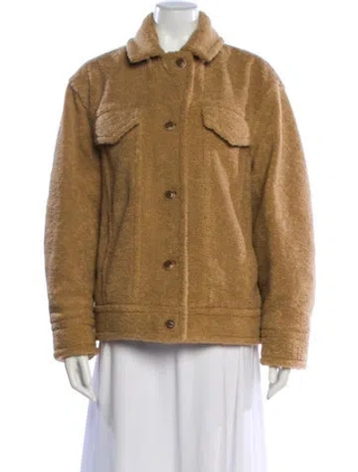 Pre-owned Vince Utility Jacket In Brown