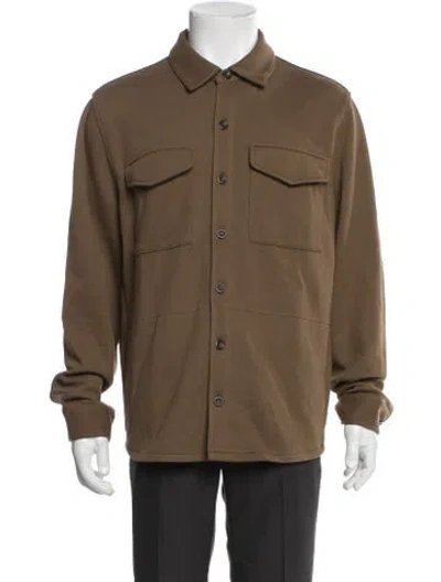 Pre-owned Vince Utility Jacket In Brown