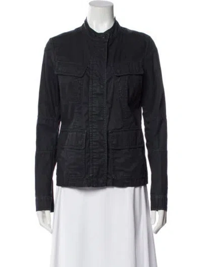 Pre-owned Vince Utility Jacket In Gray