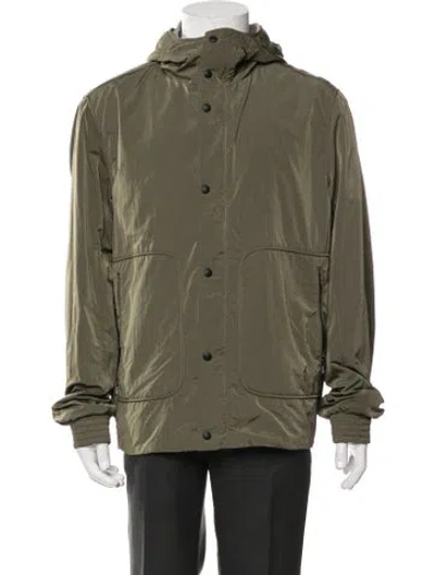 Pre-owned Vince Utility Jacket In Green