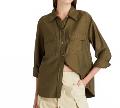 Vince Utility Shirt In Green