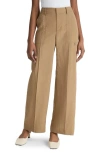 Vince Utility Straight Leg Pants In Taupe Wood