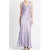 Vince V-neck Sleeveless Maxi Slip Dress