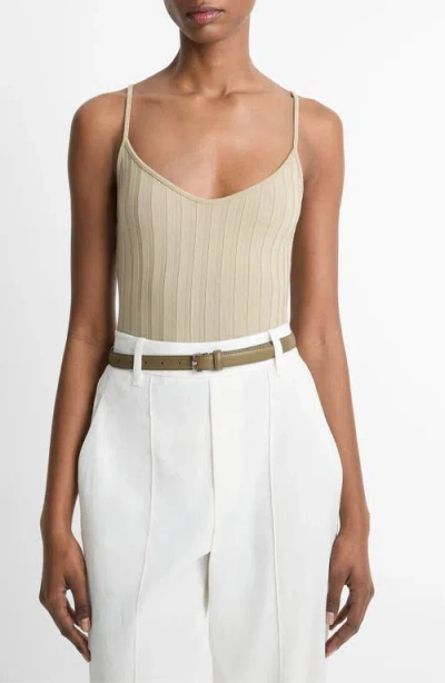 VINCE VINCE V-NECK RIB CAMISOLE