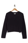 Vince V-neck Ribbed Sweater In Coastal