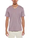 Vince V-neck T-shirt In Pink