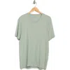 Vince V-neck T-shirt In Green