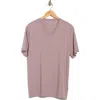 Vince V-neck T-shirt In Purple