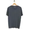 Vince V-neck T-shirt In Blue