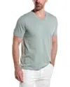 Vince V-neck T-shirt In Blue