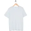 Vince V-neck T-shirt In Mist Blue