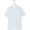 Vince V-neck T-shirt In Pale Blue