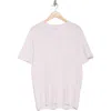 Vince V-neck T-shirt In Pale Pink