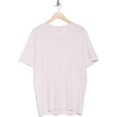 Vince V-neck T-shirt In Pale Pink