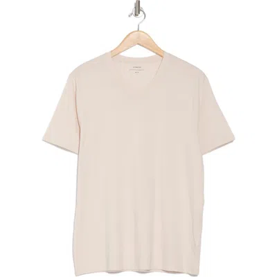 Vince V-neck T-shirt In Sand