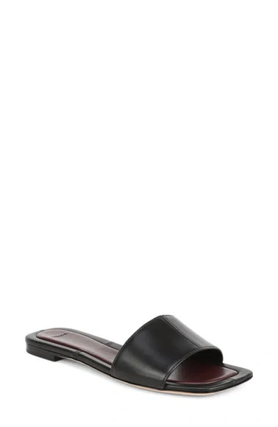 Vince Valeria Slide Sandal In Black