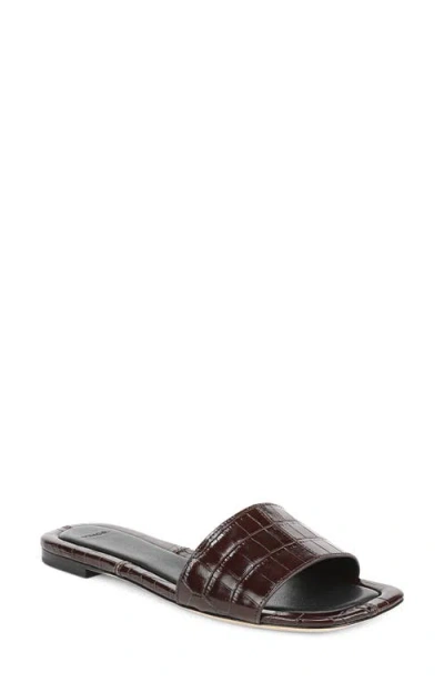 Vince Valeria Slide Sandal In Brown