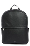 Vince Valmor Leather Backpack In Black