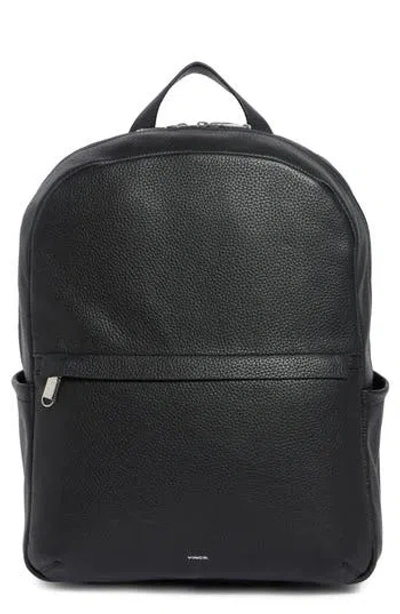 Vince Valmor Leather Backpack In Black