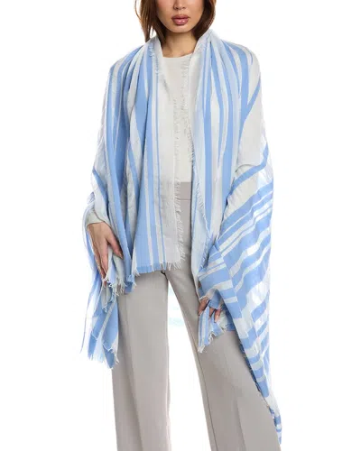VINCE VINCE VARIEGATED STRIPE WRAP