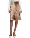 Vince Short Silk-blend Slip Skirt