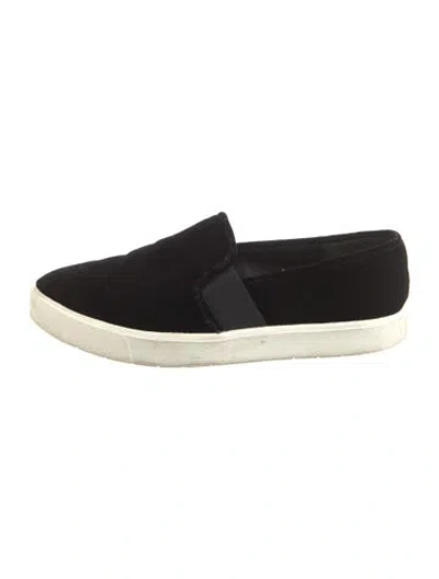 Pre-owned Vince Velvet Sneakers