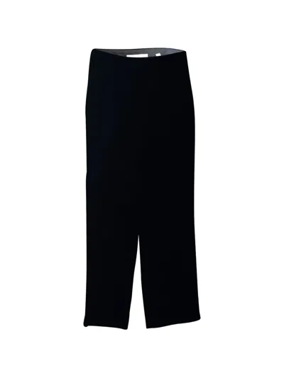 Pre-owned Vince Velvet Trousers In Black