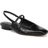 Vince Venice Slingback Flat In Black
