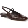 Vince Venice Slingback Flat In Brown