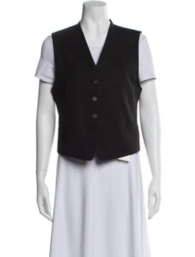Pre-owned Vince Vest In Black