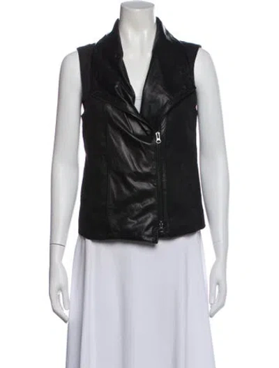 Pre-owned Vince Vest In Black