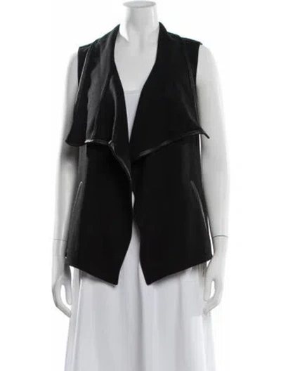 Pre-owned Vince Vest In Black