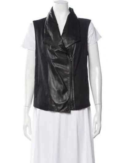 Pre-owned Vince Vest In Black
