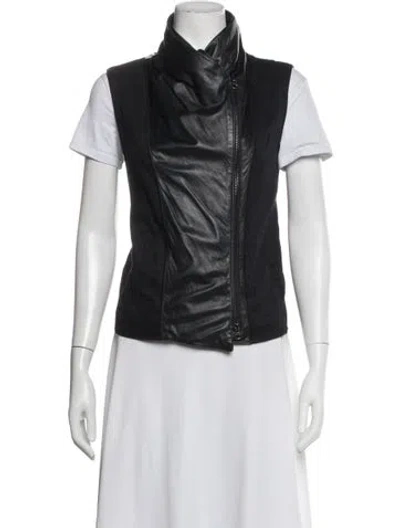 Pre-owned Vince Vest In Black